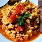 Chicken Tortilla Soup with Fresh Cilantro