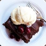 4-Ingredient Chocolate Cherry Cake