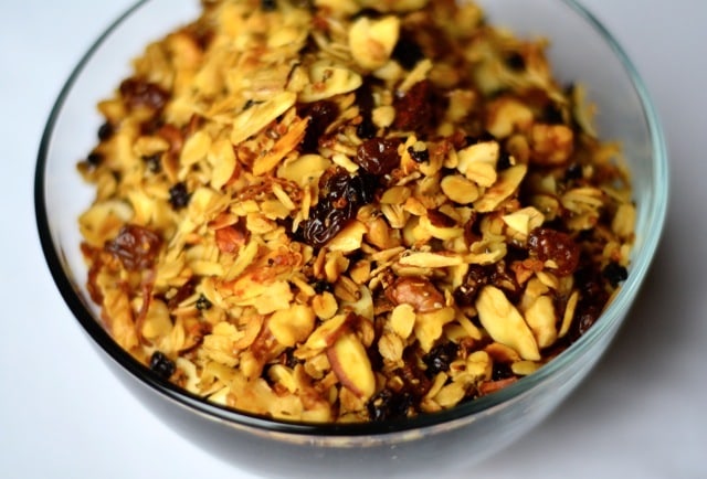 Quinoa Granola with Currants and Coconut