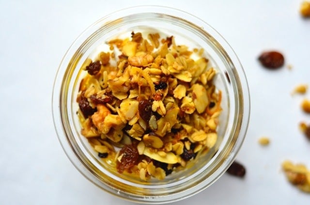 Quinoa Granola with Currants and Coconut