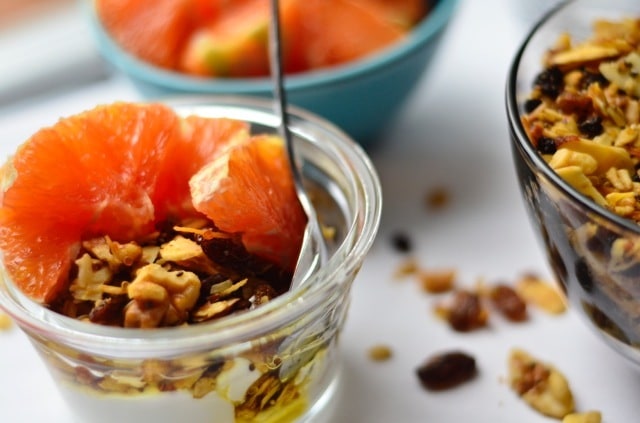 Quinoa Granola with Currants and Coconut