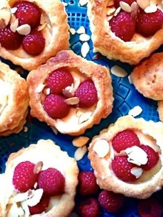 Sour Cream Lemon Puff Pastry Shells