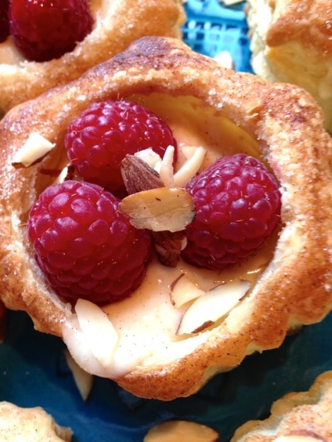 Sour Cream Lemon Puff Pastry Shells