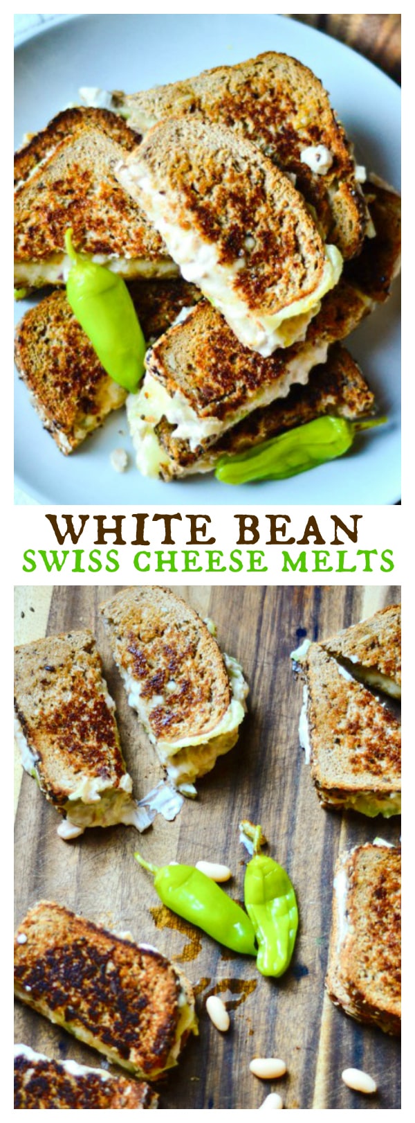 White Bean Swiss Cheese Melts