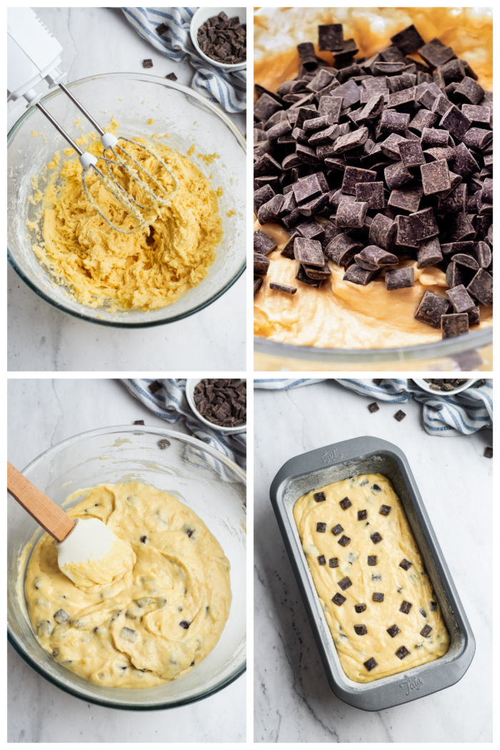 how to make Chocolate Chunk Banana Bread