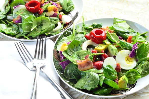 Spinach Cobb Salad