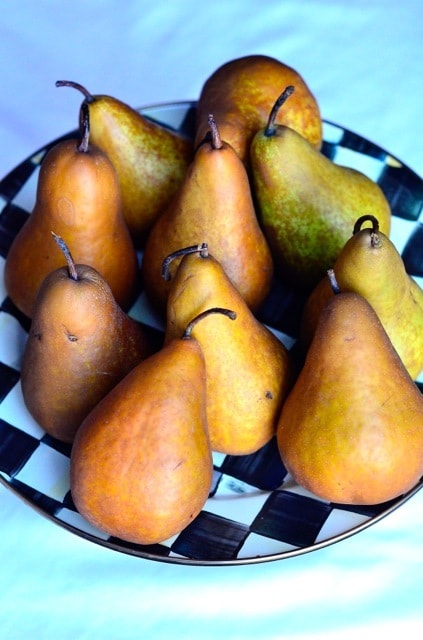 Golden Italian Bosc Pears