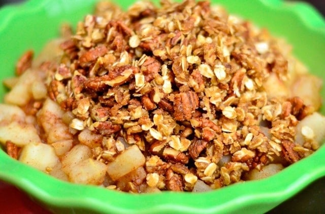 Pear Crumble