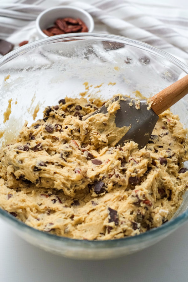 chocolate chip cookie dough