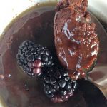 Gooey Chocolate Coconut Cake with Brown Butter Sauce