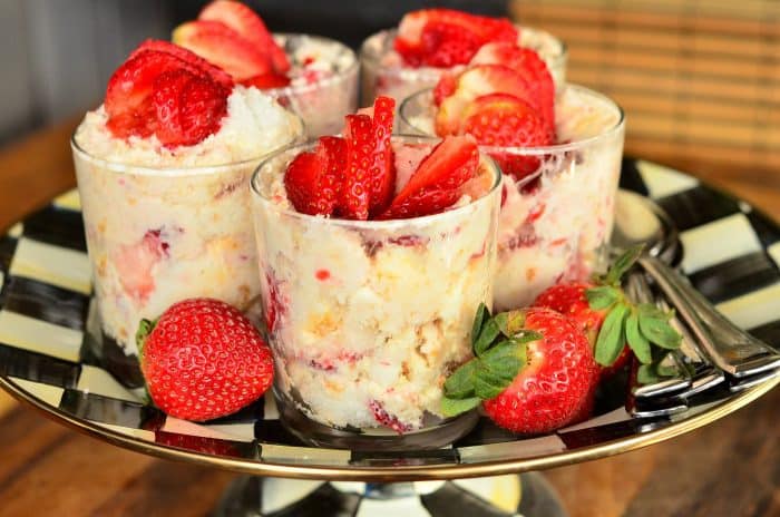 Best Strawberry Lemon Cheesecake Parfaits