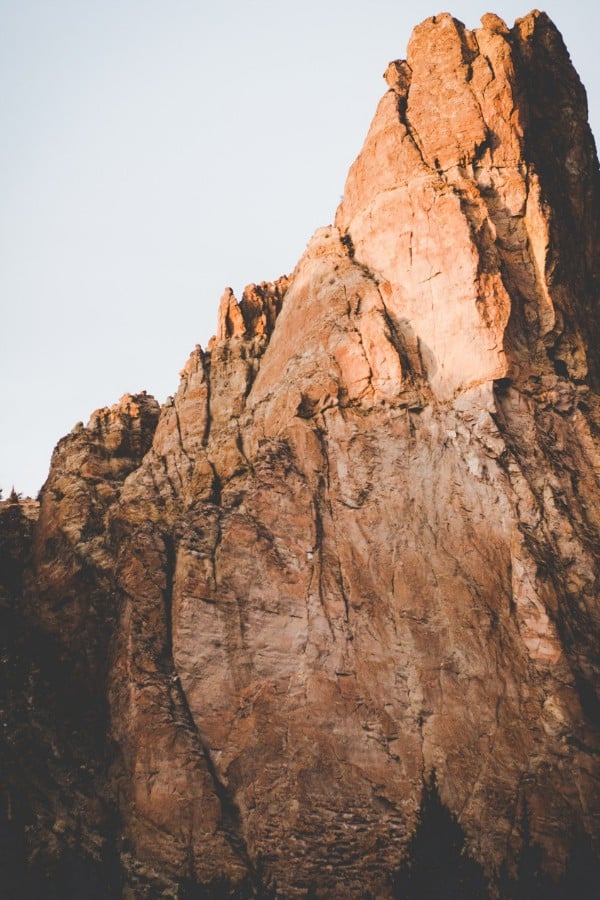 Gratitude at Smith Rock and Mango Quinoa Salad