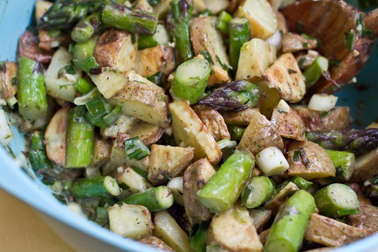 Asparagus and Potato Salad from Oh She Glows