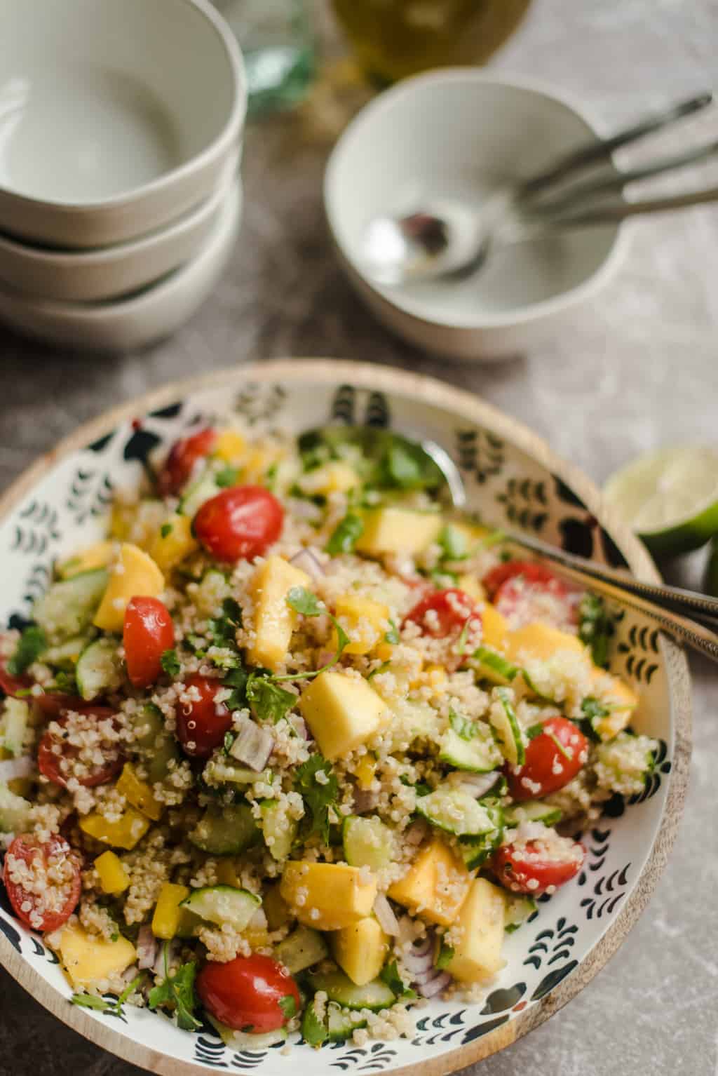 Best Mango Quinoa Salad Recipe Reluctant Entertainer