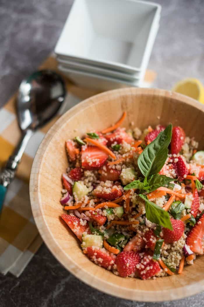 Strawberry Quinoa Salad