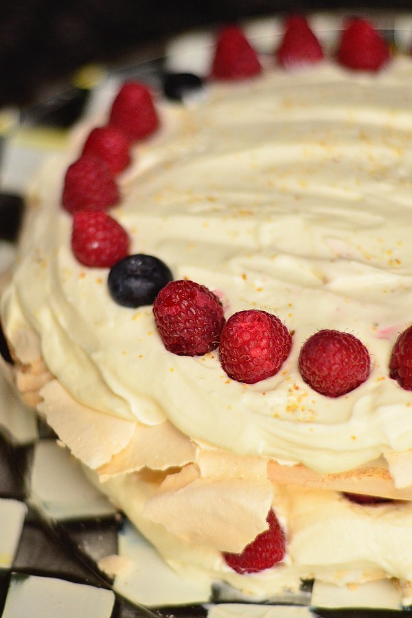 Lime Meringue Cake