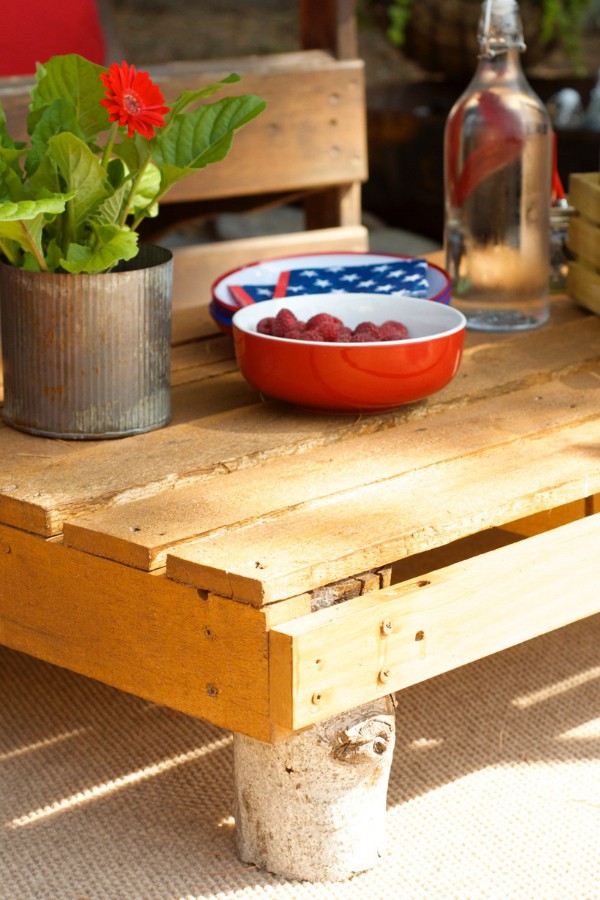 Fourth of July Backyard Garden Getaway Space