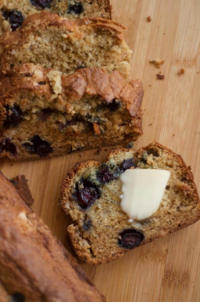 blueberry moist banana bread recipe