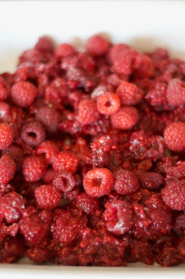 Classic Fresh Raspberry Crisp Recipe Reluctant Entertainer