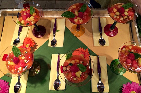 Maria’s Watermelon Gazpacho