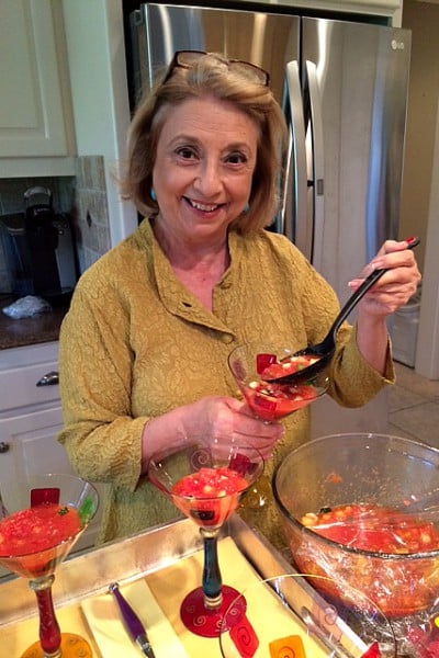 Maria’s Watermelon Gazpacho