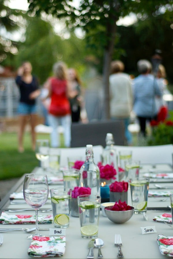 10 summer dinner party tips