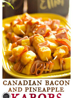 Canadian Bacon and Pineapple Kabobs recipe