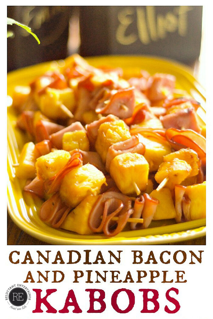 Canadian Bacon and Pineapple Kabobs recipe