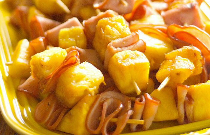 pineapple skewer