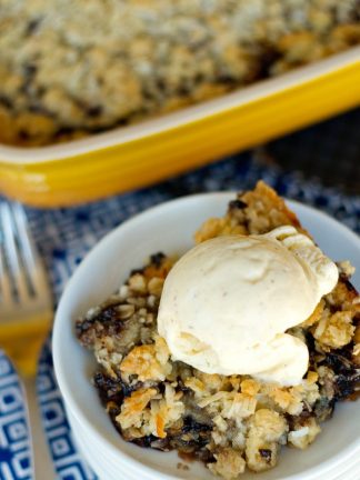 Double Crust Marionberry Crisp