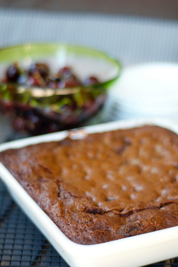 Black and White Cherry Brownies