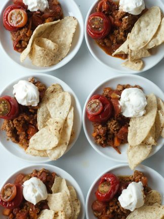 Easy Chili Appetizer | ReluctantEntertainer.com