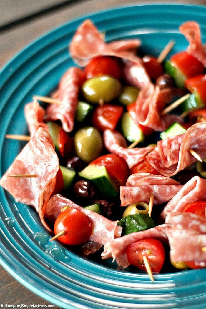 Charcuterie Skewers - Reluctant Entertainer