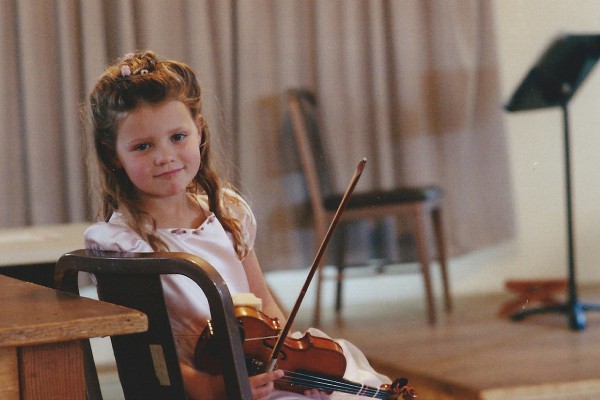 Pumpkin Chocolate Chip Cookies + Violin Story