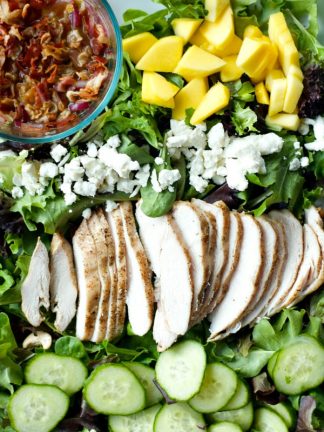 Chicken Mango Bacon Salad