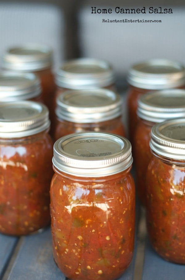 Home Canned Salsa