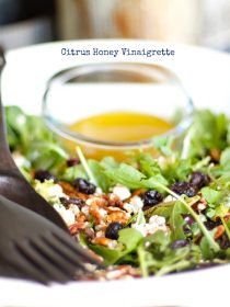 Citrus Honey Vinaigrette | reluctantentertainer.com