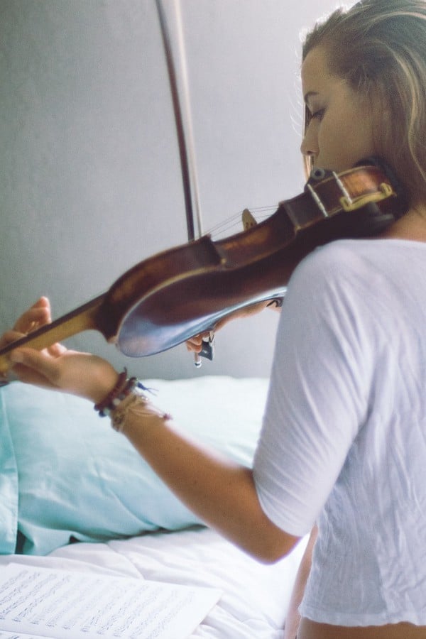 Pumpkin Chocolate Chip Cookies + Violin Story