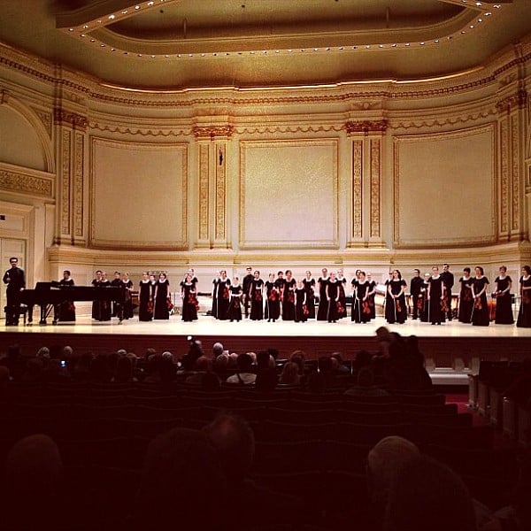 Siskiyou Violins at Carnegie Hall