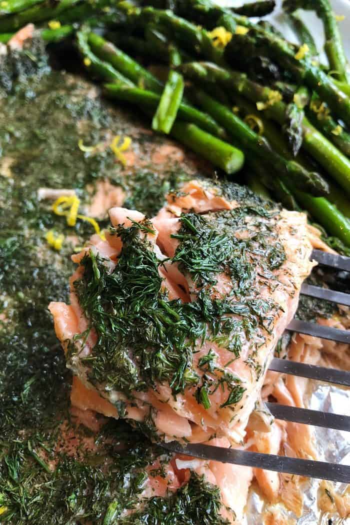 Grilled Lemon Dill Salmon Recipe