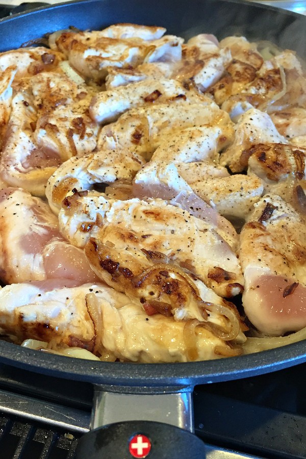 Apricot Chicken Orzo with Marcona Almonds