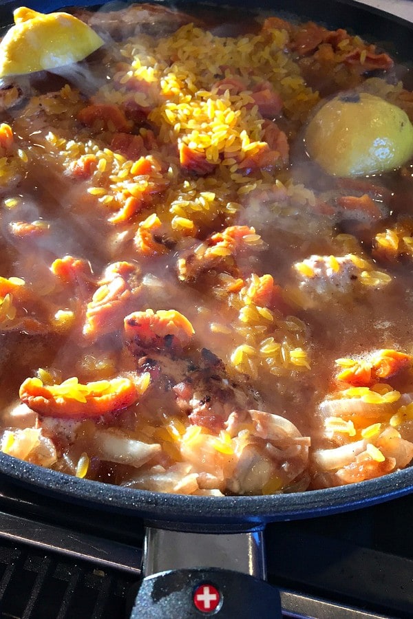 Apricot Chicken Orzo with Marcona Almonds