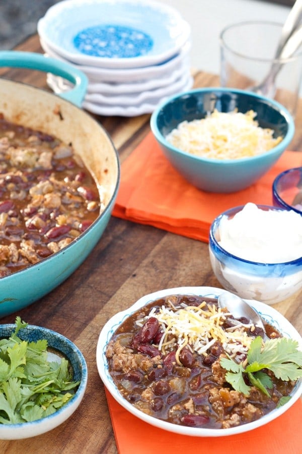 5-Ingredient Beef Chili Recipe | ReluctantEntertainer.com