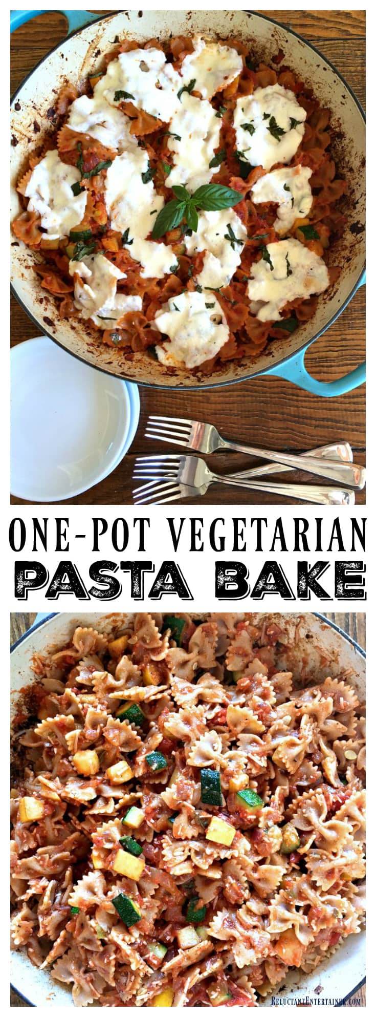 One-Pot Vegetarian Pasta Bake