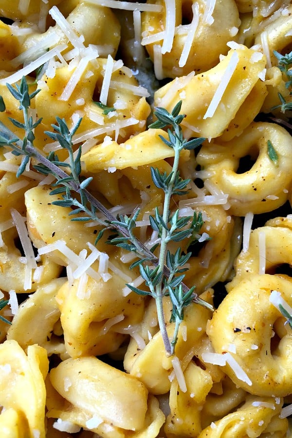 Pumpkin Tortellini | Reluctant Entertainer.com