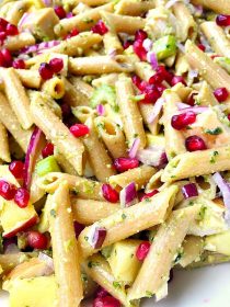 Turkey Pesto Pasta Salad
