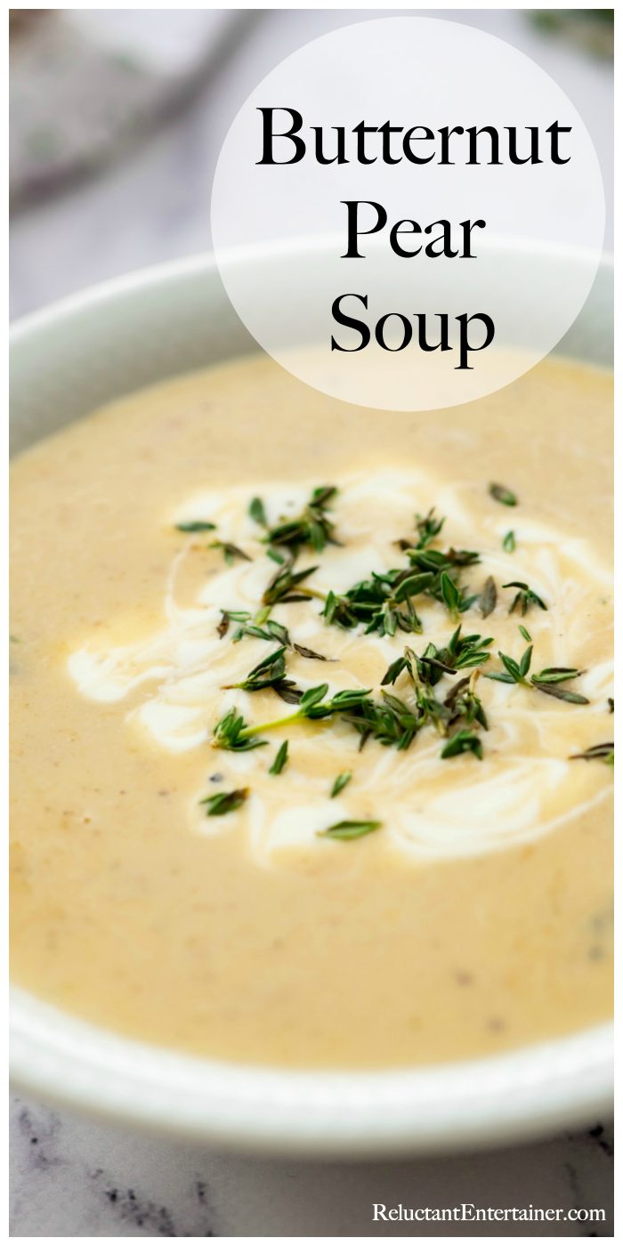 Butternut Pear Soup