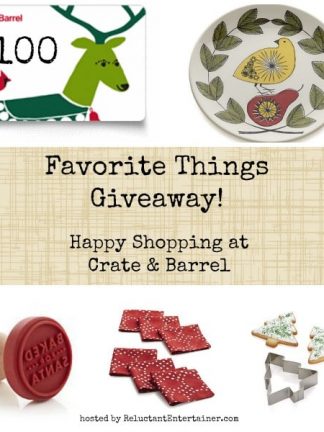 Favorite Holiday Things $100 Crate and Barrel