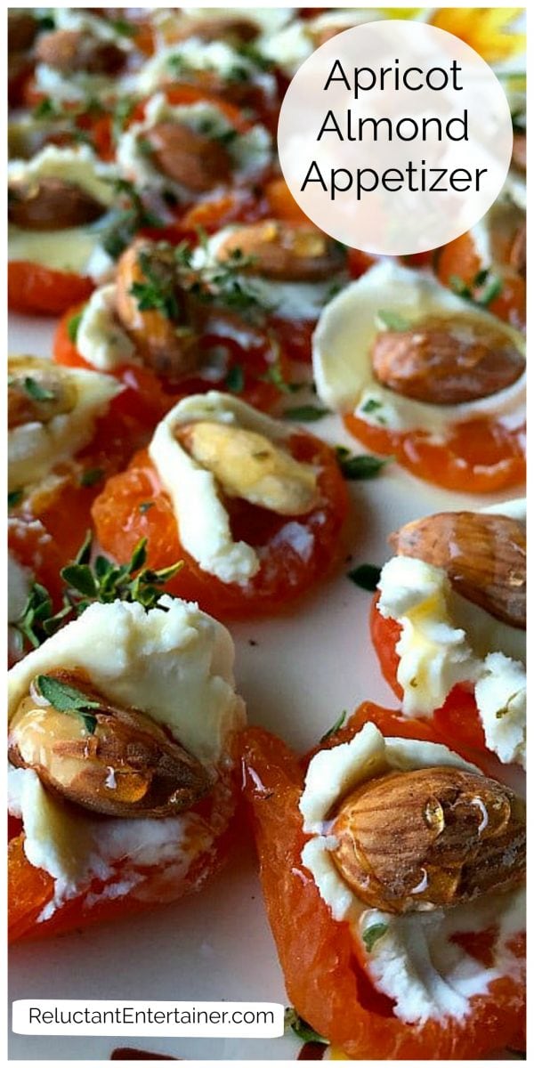 apricot almond goat cheese appetizer