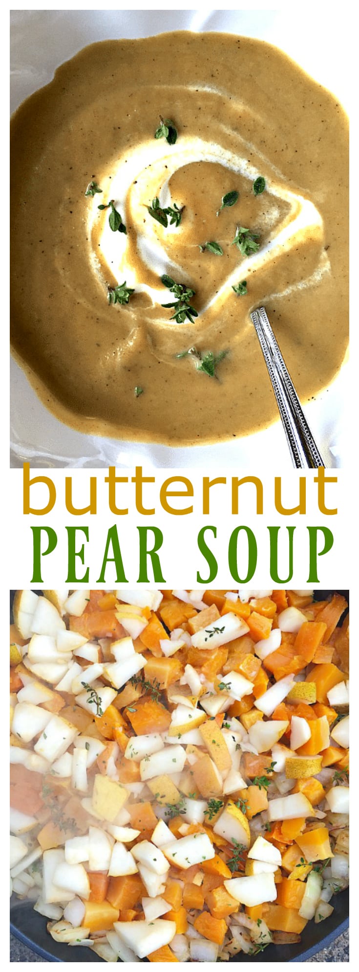 Butternut Pear Soup